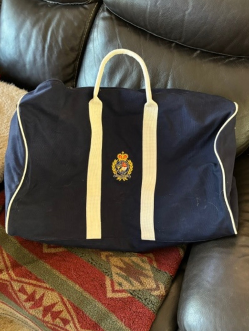 Ralph Lauren large Canvas Duffle Bag